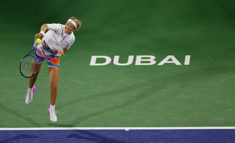 Wimbledon champion Rybakina fends off Andreescu in Dubai championship