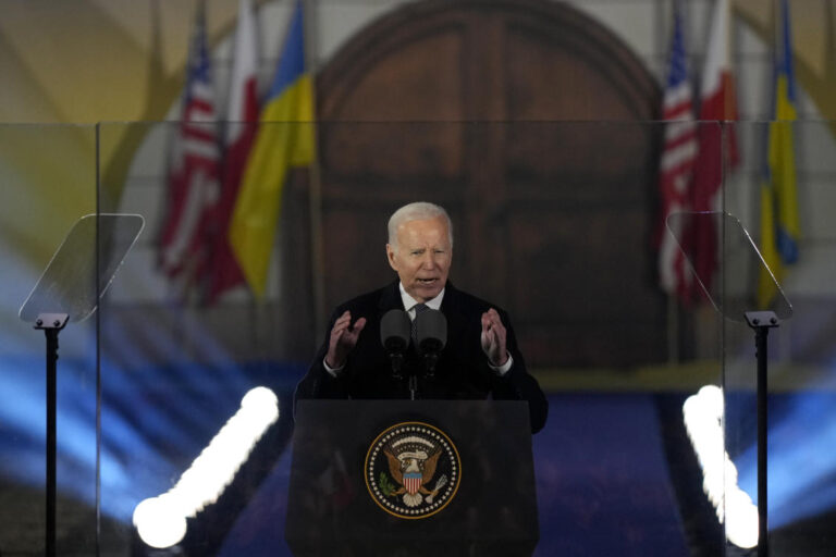 ‘Ukraine will never be a victory for Russia — never:’ Biden