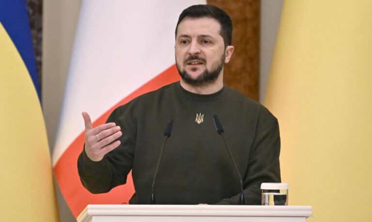Zelensky: Ukrainian forces holding front line despite mass pressure