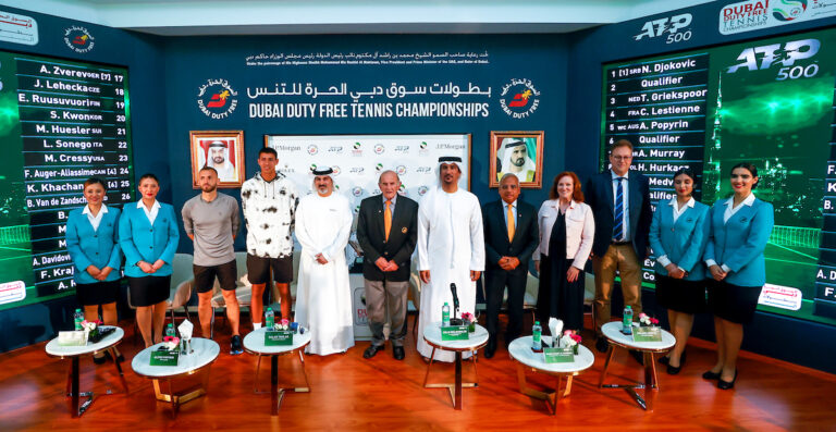 Grand Slam winners, rising stars to face off at Dubai Tennis Championships