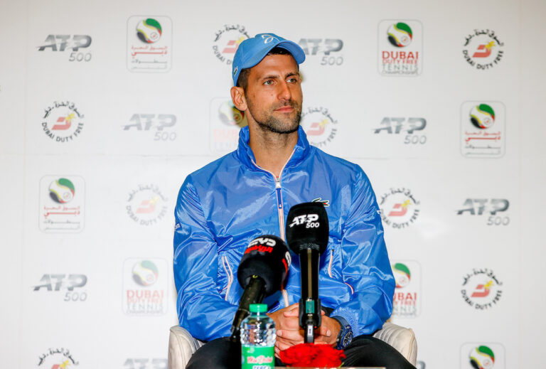 Record-breaker Djokovic fit and raring to go at Dubai Tennis Championships