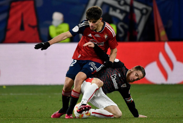 Osasuna earn narrow advantage over Athletic in Copa del Rey semifinals