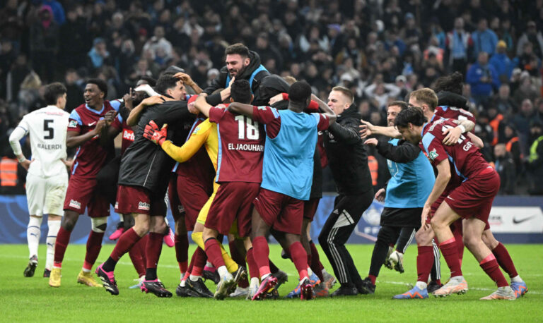 Annecy stuns favorites Marseille to reach 1st French Cup semifinals