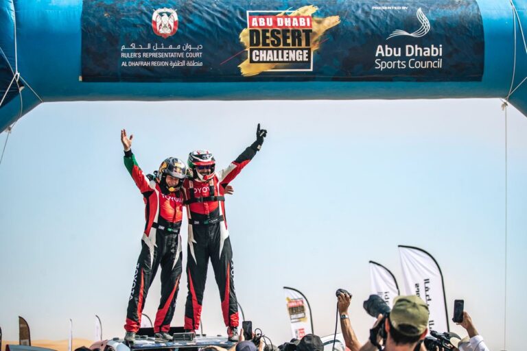 Al-Rajhi wins first Abu Dhabi Desert Challenge for KSA as Loeb extends lead in title race