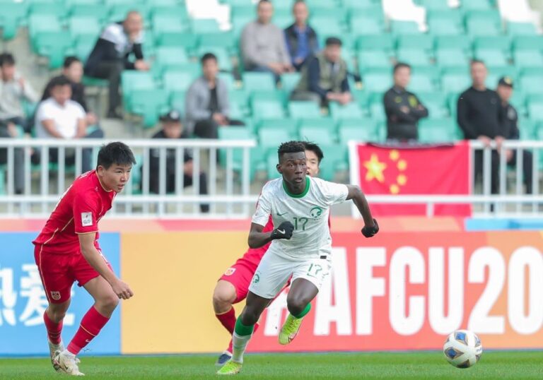 Saudi Arabia suffer shock defeat by China at 2023 AFC U-20 Asian Cup