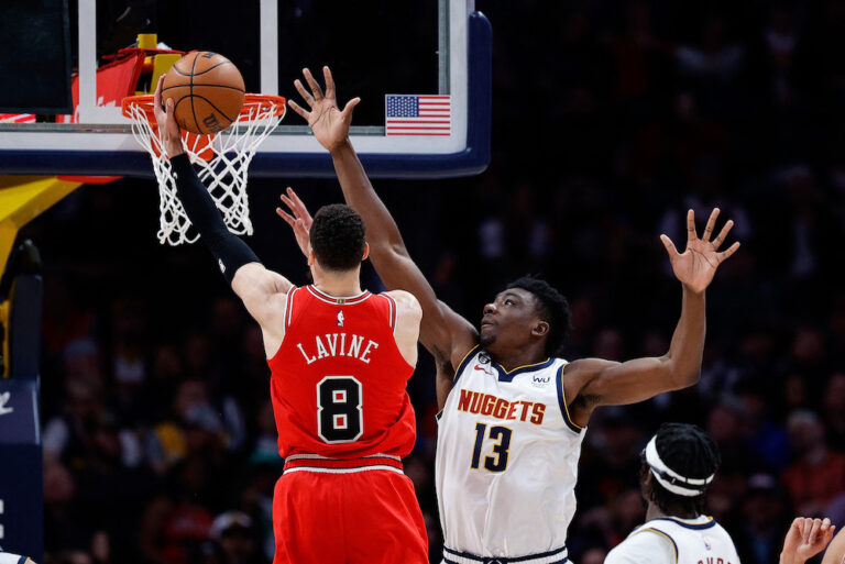 Bulls gore Nuggets, Suns buck Durant absence to trounce Thunder