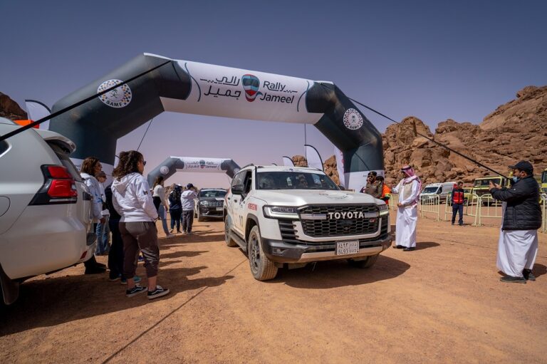 Second edition of Rally Jameel launches across AlUla desert
