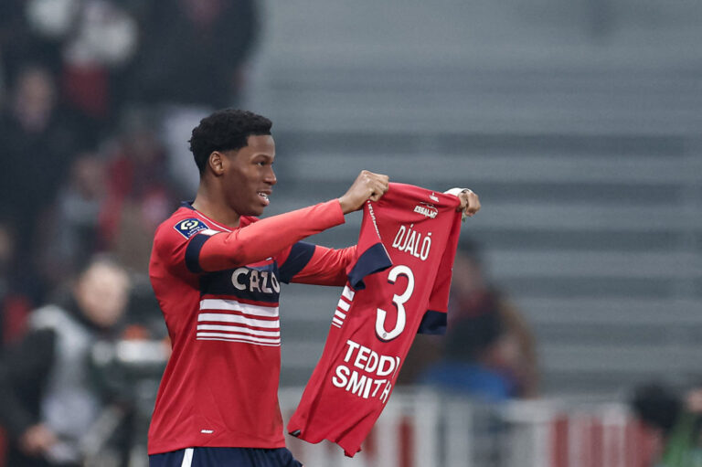 Jonathan David nets hat trick as Lille draws with Lyon 3-3