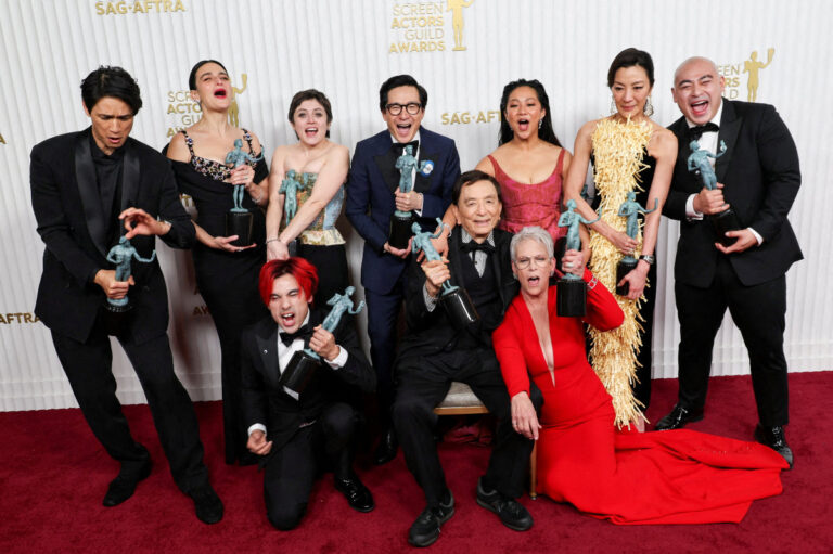 Hollywood’s Asian stars welcome ‘long overdue’ breakthrough at Oscars