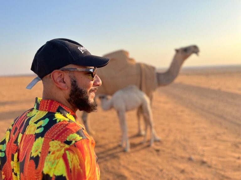 US record producer Swizz Beatz talks camel racing ahead of AlUla Camel Cup