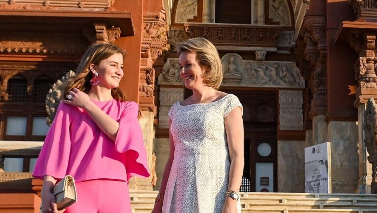 Belgium’s Princess Elisabeth opts for stylish co-ords on Egypt trip