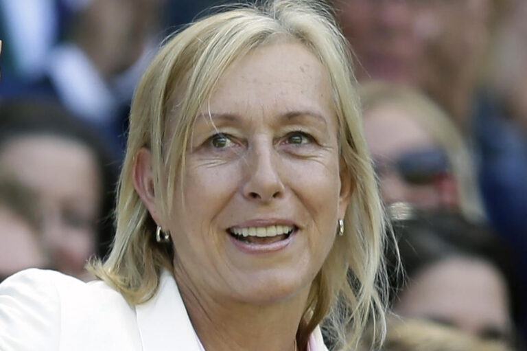 Navratilova reveals she is ‘cancer-free’ after double diagnosis
