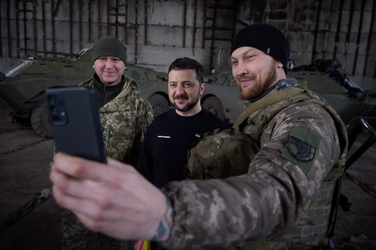 Ukraine’s Zelensky visits Kherson region, vows to ‘restore everything’