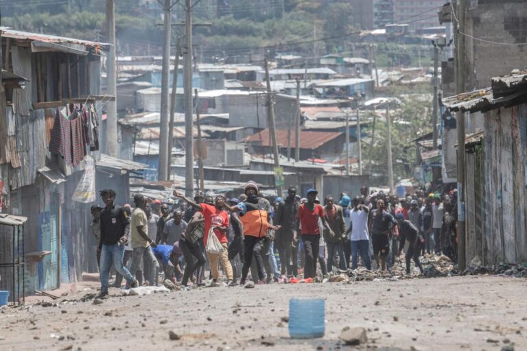 Police fire tear gas as fresh protests erupt in Kenya despite ban