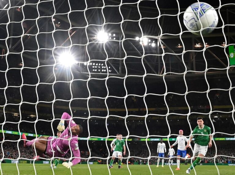 With Mbappe quiet, Pavard earns France 1-0 win at Ireland