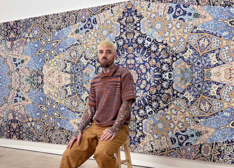 Syrian-Cuban artist  Jason Seife discusses his digital artwork ‘A Modern Genesis: Spring Garden’