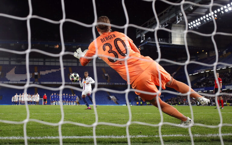 Hayes hails Berger as Chelsea stun Lyon in Champions League shootout