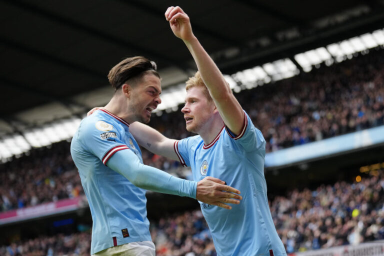 Man City rout Liverpool 4-1 without injured Haaland