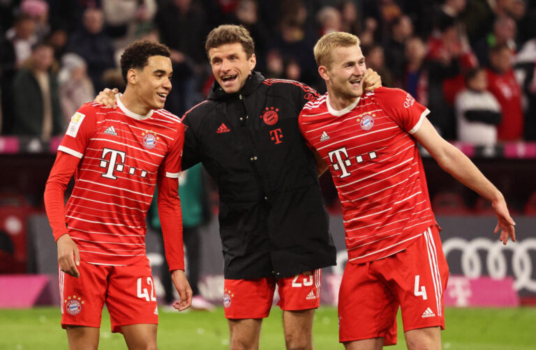 Bayern put four past Dortmund on Tuchel debut to go top