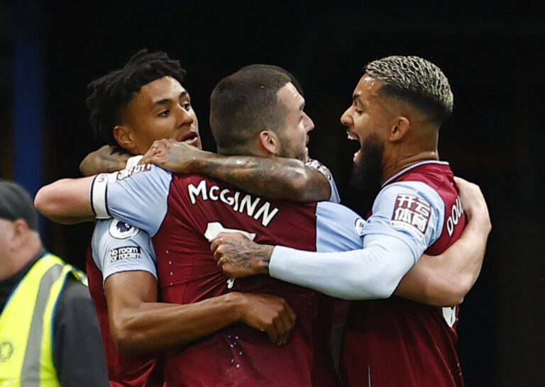 Aston Villa leapfrog Chelsea into top half of Premier League